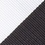 Black Microfiber Black & White Stripe Self-Tie Bow Tie